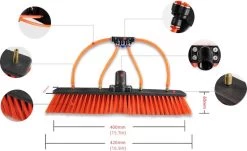 Aqua2Go Telescoopsteel 10,6 Meter - Lichtgewicht Aluminium - 40 Cm. Borstel - Ramen Wassen - Zonnepanelen 13 Aqua2Go Telescoopsteel 10,6 Meter - Lichtgewicht Aluminium - 40 Cm. Borstel - Ramen Wassen - Zonnepanelen -Schoonmaakproducten Winkel 1200x736 4