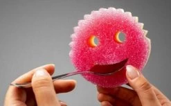 Scrub Daddy - Scrub Mommy Krasvrije Spons Dubbelzijdig Roze -Schoonmaakproducten Winkel 1200x745