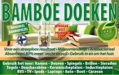 Merkloos Bamboe Dubbele Set + 1 EXTRA Doek. Wonderdoeken - Microvezeldoeken - Raamdoeken - Droogdoeken 7 Merkloos Bamboe Dubbele Set + 1 EXTRA Doek. Wonderdoeken - Microvezeldoeken - Raamdoeken - Droogdoeken -Schoonmaakproducten Winkel 1200x756 2