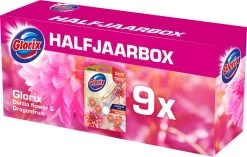 Glorix Aroma Lux Dahlia Flower & Dragonfruit - 9 Toiletblokken - Halfjaarbox - Voordeelverpakking -Schoonmaakproducten Winkel 1200x761 4