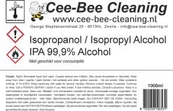 Cee-Bee Isopropanol | Isopropyl | IPA 99.9% Alcohol | 1000 Ml | 3 Flessen á 1 Liter | 3 Liter -Schoonmaakproducten Winkel 1200x773 1