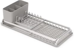 Brabantia SinkSide Afdruiprek Compact - Mid Grey -Schoonmaakproducten Winkel 1200x781 1