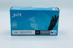 Merkloos Medische Wegwerp Handschoenen - 100 STUKS - Categorie 3 - Soft-Nitril - Poedervrij - Latex Vrij - ZWART - MAAT L -Schoonmaakproducten Winkel 1200x781 3