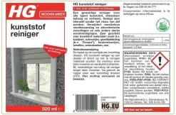 HG Kunststof Reiniger - 500ml - Intensieve Reiniger 9 HG Kunststof Reiniger - 500ml - Intensieve Reiniger -Schoonmaakproducten Winkel 1200x786 2