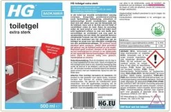 HG Toiletgel Extra Sterk - 500ml - Verwijdert De Hardnekkigste Aanslag - Tast Niet Glazuur, Roestvrijstaal En Chroom Niet Aan - Biologisch Afbreekbaar 7 HG Toiletgel Extra Sterk - 500ml - Verwijdert De Hardnekkigste Aanslag - Tast Niet Glazuur, Roestvrijstaal En Chroom Niet Aan - Biologisch Afbreekbaar -Schoonmaakproducten Winkel 1200x786 3