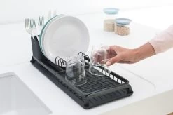 Brabantia SinkSide Afdruiprek Compact - Dark Grey -Schoonmaakproducten Winkel 1200x799 12