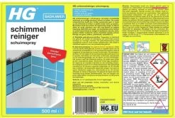 HG Schimmelreiniger Schuimspray - 500ml - De NR 1 Schimmelverwijderaar - Vernietigt De Hardnekkigste Schimmel - Optimale Hechting - Snel Resultaat 7 HG Schimmelreiniger Schuimspray - 500ml - De NR 1 Schimmelverwijderaar - Vernietigt De Hardnekkigste Schimmel - Optimale Hechting - Snel Resultaat -Schoonmaakproducten Winkel 1200x806