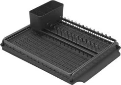 Brabantia SinkSide Afdruiprek - Dark Grey -Schoonmaakproducten Winkel 1200x839