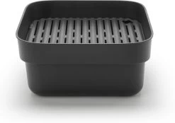Brabantia SinkSide Afwasbak Vierkant - Met Afdruipschaal - Dark Grey -Schoonmaakproducten Winkel 1200x843 1