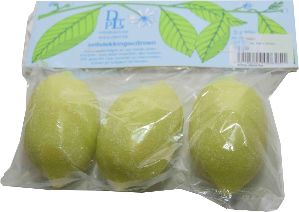 Citroentje Vlekkenzeep - Set 3 Stuks 3 Citroentje Vlekkenzeep - Set 3 Stuks