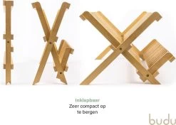 Budu Afdruiprek - Afdruiprekje Van Bamboe Hout - Afdruiprek Voor Afwas - Vaatwasrek - Keukenrek - Inklapbaar - Opvouwbaar - 9 Budu Afdruiprek - Afdruiprekje Van Bamboe Hout - Afdruiprek Voor Afwas - Vaatwasrek - Keukenrek - Inklapbaar - Opvouwbaar - -Schoonmaakproducten Winkel 1200x856 1