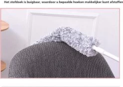 Plumeau/met Telescoopsteel/uitschuifbaar/microvezel Buigbare Borstelkop/9 X 126cm Max-lengte179cm -Schoonmaakproducten Winkel 1200x856 2