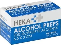 HEKA Alcoholdoekjes - 100 Stuks 9 HEKA Alcoholdoekjes - 100 Stuks -Schoonmaakproducten Winkel 1200x881 2