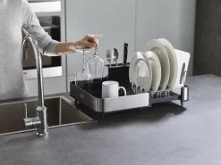 Extend Steel Uitschuifbaar Afdruiprek - Grijs - Joseph Joseph -Schoonmaakproducten Winkel 1200x900 10