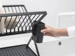 Brabantia SinkSide Afdruiprek - Inklapbaar - Compact - Dark Grey -Schoonmaakproducten Winkel 1200x900 16