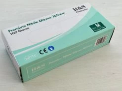 H&S PROTECTOR - Extra Lang Nitril Handschoenen - 305mm Lang - Wegwerp Handschoenen - Wit - M - Poedervrij - 100 Stuks -Schoonmaakproducten Winkel 1200x900 47