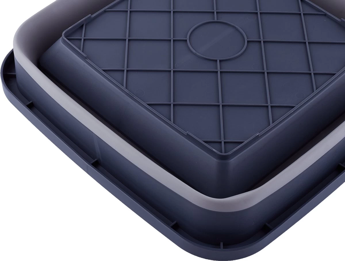 YUGN BLACK Opvouwbare Afwasteil 9 Liter - Afwasbak Teil Wasteil - Afwasbak Vierkant - Afwasteil Opvouwbaar - Ruimtebesparend - Cadeau Tip 9 YUGN BLACK Opvouwbare Afwasteil 9 Liter - Afwasbak Teil Wasteil - Afwasbak Vierkant - Afwasteil Opvouwbaar - Ruimtebesparend - Cadeau Tip - Afbeelding 7