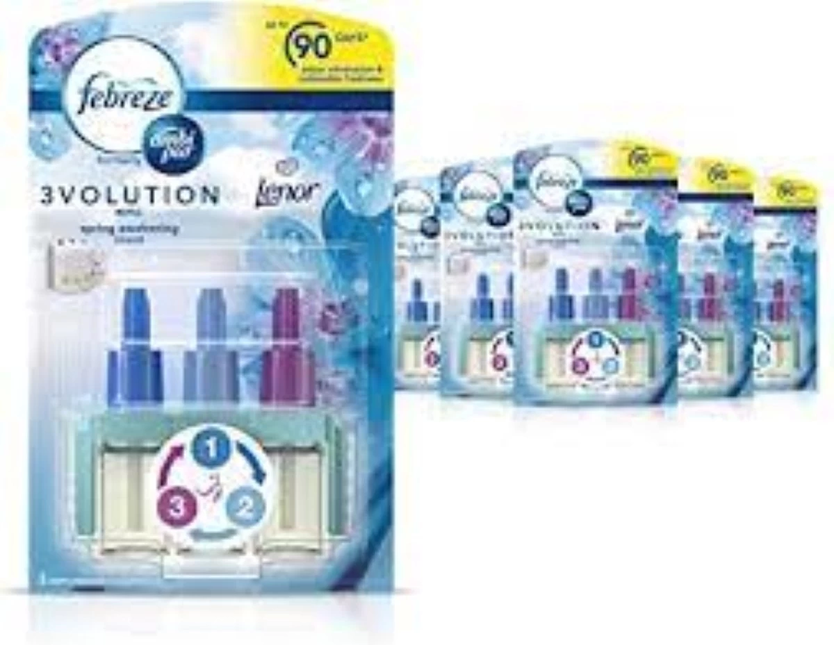 Ambi Pur 3Volution Navullingen Lenor Spring - Voordeelverpakking 6 X 20 Ml 3 Ambi Pur 3Volution Navullingen Lenor Spring - Voordeelverpakking 6 X 20 Ml