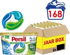 Persil® Persil 4in1 Discs Universal Wascapsules - Wasmiddel Capsules - Voordeelverpakking - 6 X 28 Wasbeurten -Schoonmaakproducten Winkel 1200x937