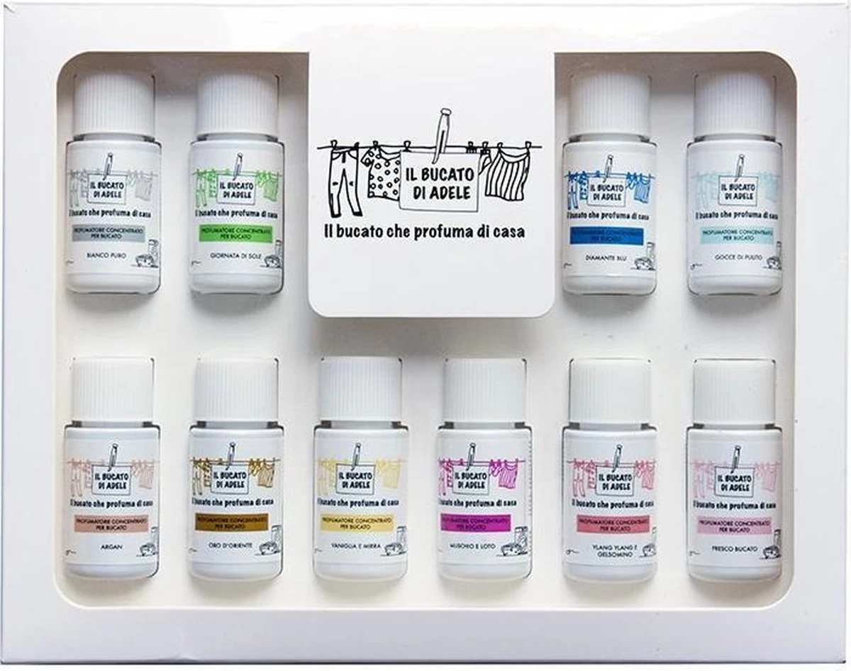 Wasparfum Luxe Giftbox/proefpakket 10x20ml 3 Wasparfum Luxe Giftbox/proefpakket 10x20ml