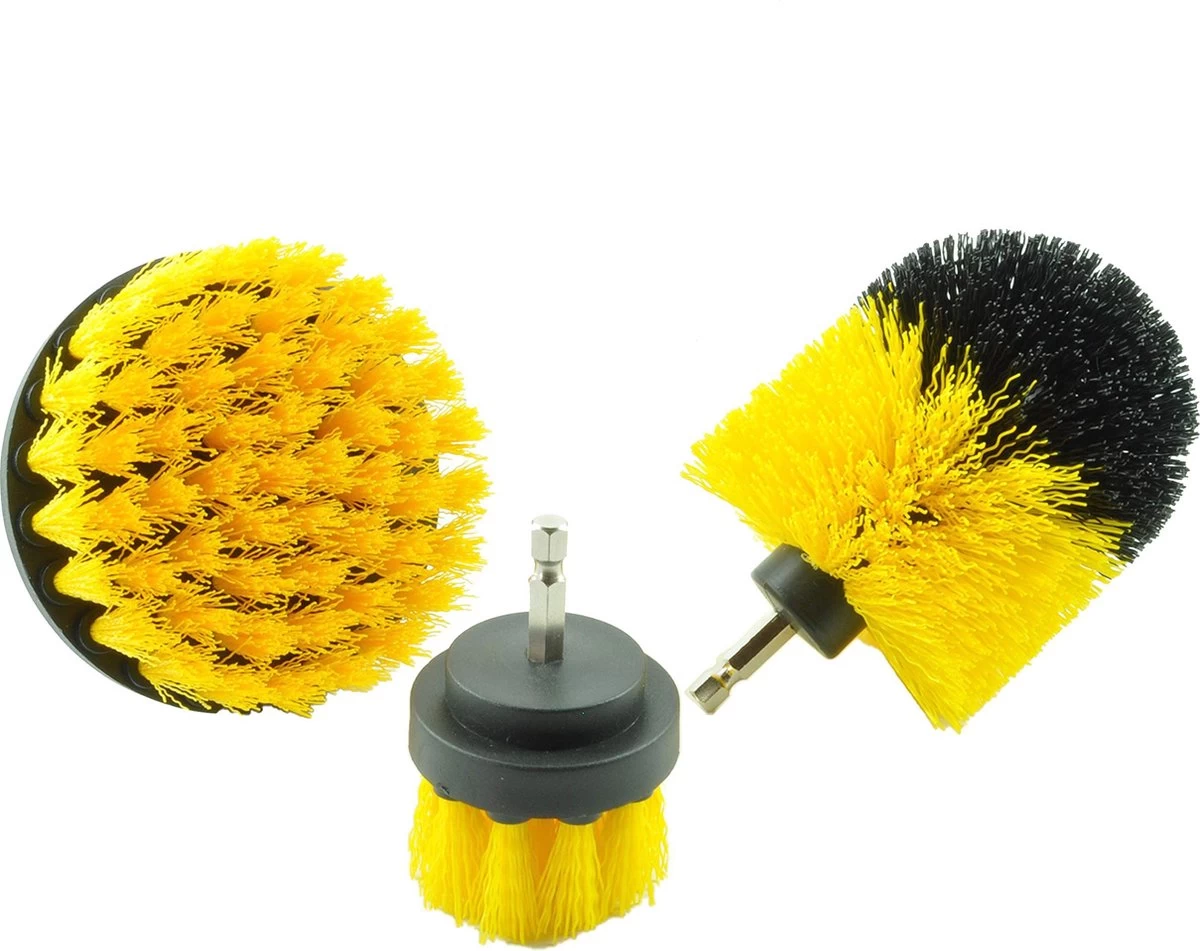 Merkloos Kibani 3 Delige Borstelset Voor Boormachine - Schrobborstel - Polypropyleen - Borstel Boormachine - Schuurborstel - Automatische Reiniging - Reinigingsborstels Voor Boormachine - Schoonmaakborstel 6 Merkloos Kibani 3 Delige Borstelset Voor Boormachine - Schrobborstel - Polypropyleen - Borstel Boormachine - Schuurborstel - Automatische Reiniging - Reinigingsborstels Voor Boormachine - Schoonmaakborstel - Afbeelding 4