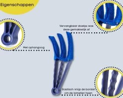 Merkloos Jaloezie Reiniger Plumeau - Jaloezie Stoffer - Lamellen Reiniger - Stof Verwijderen - Lamellen Stofvrij -Schoonmaakproducten Winkel 1200x959