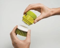 Joseph Joseph Afwasborstel Palm Scrub - Incl Houder - Grijs -Schoonmaakproducten Winkel 1200x964 1