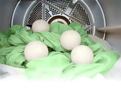 Jean's Goods Drogerballen - Droogballen - Wasdrogerballen - Wasdroger Ballen - Wasbol - Wasbollen - Wasballen - Energiebesparende Producten - Energiebesparend - Duurzaam Cadeau - RWS Wol - Zero Waste - Wasverzachter - Beige - 6 Stuks -Schoonmaakproducten Winkel 1200x969