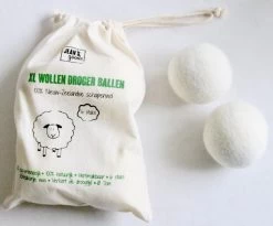 Jean's Goods Drogerballen - Droogballen - Wasdrogerballen - Wasdroger Ballen - Wasbol - Wasbollen - Wasballen - Energiebesparende Producten - Energiebesparend - Duurzaam Cadeau - RWS Wol - Zero Waste - Wasverzachter - Beige - 6 Stuks -Schoonmaakproducten Winkel 1200x997