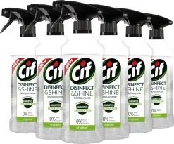 Cif Disinfect & Shine Original Desinfectie Spray - 6 X 500 Ml - Voordeelverpakking -Schoonmaakproducten Winkel 1200x998 2