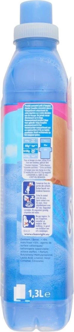 Soupline Hemels Fris Geconcentreerde Wasverzachter 6 X 52 Wasbeurten - Voordeelverpakking -Schoonmaakproducten Winkel 270x1200