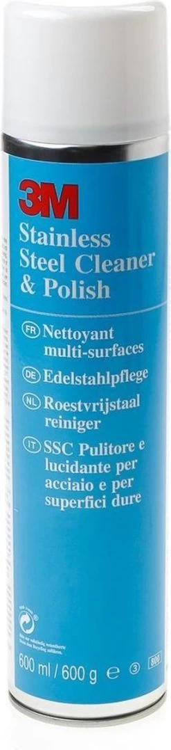 3M RVS Reiniger - 600 Ml 20 3M RVS Reiniger - 600 Ml -Schoonmaakproducten Winkel 275x1200