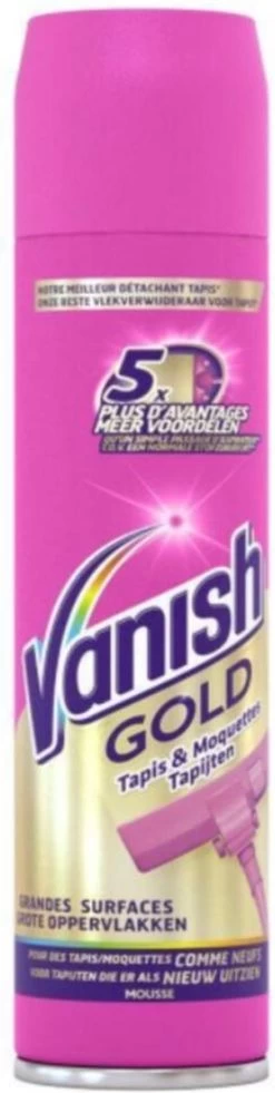 Vanish Gold Mousse Voor Tapijt Vlekkenverwijderaar - 600 Ml 10 Vanish Gold Mousse Voor Tapijt Vlekkenverwijderaar - 600 Ml -Schoonmaakproducten Winkel 302x1200