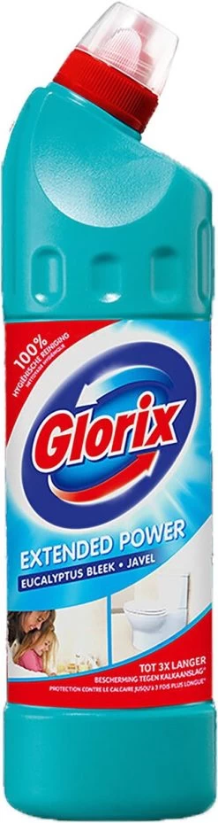 Glorix Extended Power Eucalyptus Bleek Javel 6x750ML -Schoonmaakproducten Winkel 319x1200 2