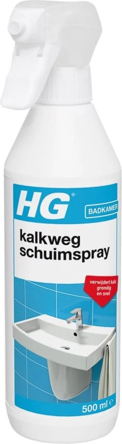 HG Kalkweg Schuimspray - 500ml - 100% Glans - Verwijdert En Voorkomt Kalk - Biologisch Afbreekbaar 17 HG Kalkweg Schuimspray - 500ml - 100% Glans - Verwijdert En Voorkomt Kalk - Biologisch Afbreekbaar -Schoonmaakproducten Winkel 331x1200 5