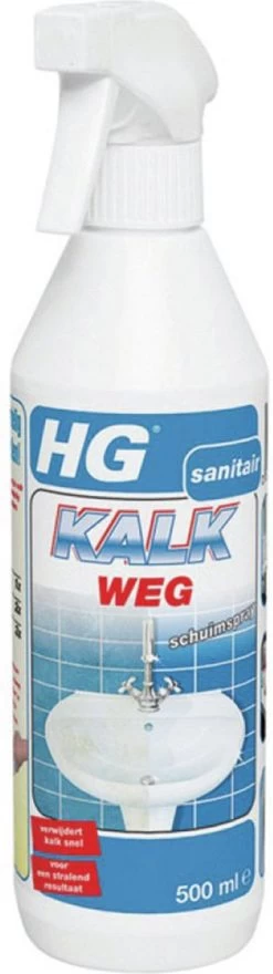 HG Kalkweg Schuimspray - 500ml - 100% Glans - Verwijdert En Voorkomt Kalk - Biologisch Afbreekbaar 20 HG Kalkweg Schuimspray - 500ml - 100% Glans - Verwijdert En Voorkomt Kalk - Biologisch Afbreekbaar -Schoonmaakproducten Winkel 337x1200 1