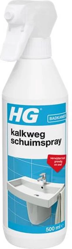 HG Kalkweg Schuimspray - 500ml - 100% Glans - Verwijdert En Voorkomt Kalk - Biologisch Afbreekbaar 21 HG Kalkweg Schuimspray - 500ml - 100% Glans - Verwijdert En Voorkomt Kalk - Biologisch Afbreekbaar -Schoonmaakproducten Winkel 348x1200 1
