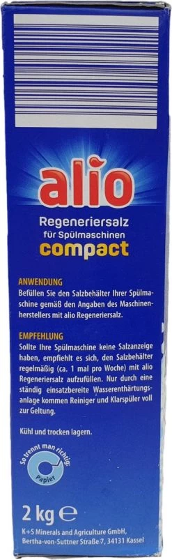 Vaatwaszout - Zout Vaatwasser - Zout Afwasmachine - Regenereerzout Vaatwasser - Onthardingszout Vaatwasser - 2 Kg -Schoonmaakproducten Winkel 369x1200