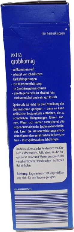 Vaatwaszout - Zout Vaatwasser - Zout Afwasmachine - Regenereerzout Vaatwasser - Onthardingszout Vaatwasser - 2 Kg -Schoonmaakproducten Winkel 384x1200