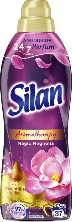 Silan Aroma Therapy Magic Magnolia Wasverzachter - 6 X 37 Wasbeurten - Voordeelverpakking -Schoonmaakproducten Winkel 390x1200 1