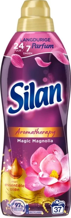 Silan Aroma Therapy Magic Magnolia Wasverzachter - 6 X 37 Wasbeurten - Voordeelverpakking -Schoonmaakproducten Winkel 391x1200 1