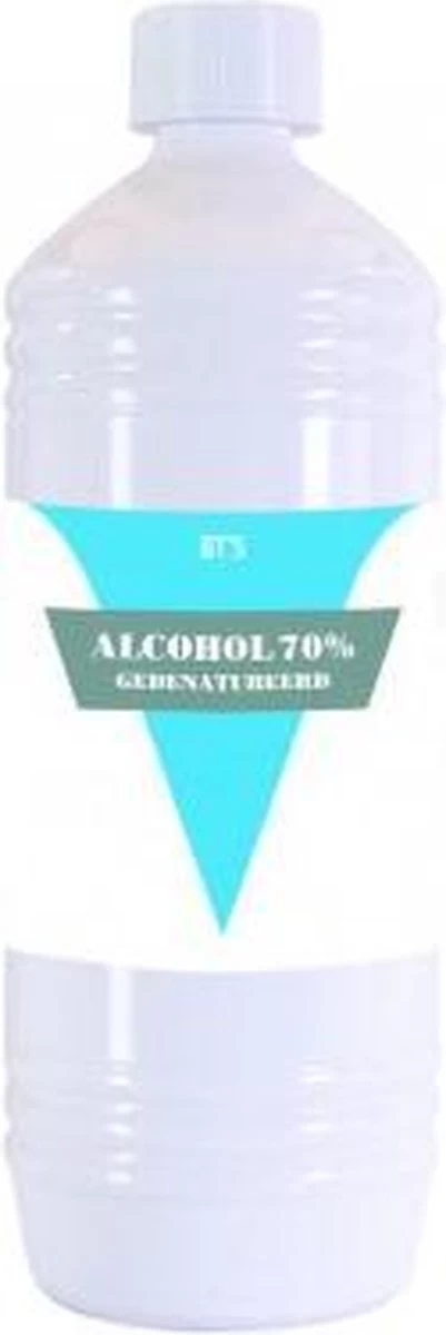 BTS 70% Gedenatureerde Alcohol 1000ML 5 BTS 70% Gedenatureerde Alcohol 1000ML - Afbeelding 3