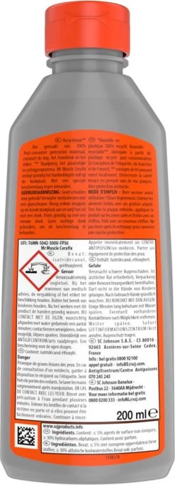 Mr. Muscle - Cera-Fix Voor Keramische - Halogeen En Inductie Kookplaten - Kookplaatreiniger - 2 X 200 Ml 8 Mr. Muscle - Cera-Fix Voor Keramische - Halogeen En Inductie Kookplaten - Kookplaatreiniger - 2 X 200 Ml -Schoonmaakproducten Winkel 435x1200 2
