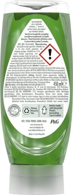 Dreft MaxPower - Vloeibaar Afwasmiddel - Voordeelverpakking 8 X 450 Ml -Schoonmaakproducten Winkel 451x1200 2