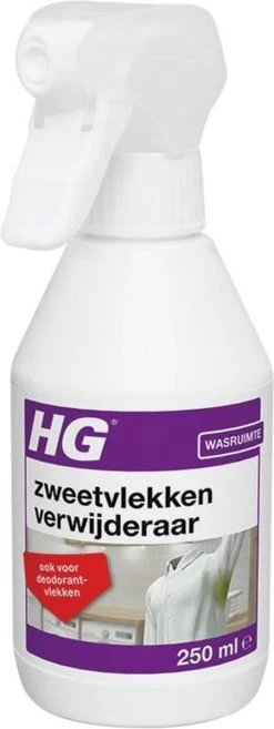 HG Zweetvlekkenverwijderaar - 250ml - Effectief Tegen Zweet- En Deodorantvlekken - Geschikt Voor Wit En Gekleurd Textiel 9 HG Zweetvlekkenverwijderaar - 250ml - Effectief Tegen Zweet- En Deodorantvlekken - Geschikt Voor Wit En Gekleurd Textiel -Schoonmaakproducten Winkel 451x1200