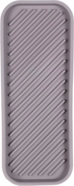 Benson Afdruipmat - Siliconen - 23.5 X 9.5 Cm - Grijs -Schoonmaakproducten Winkel 478x1200 5