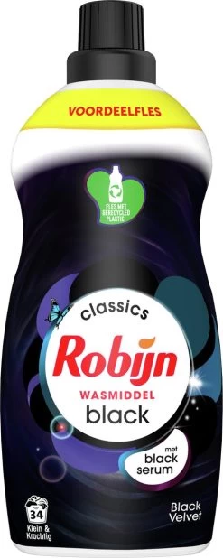 Robijn Klein & Krachtig Wasmiddel Black Velvet 1,19 Liter