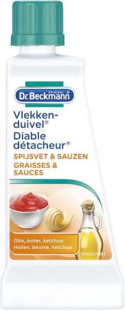Dr. Beckmann Vlekkenduivel Spijsvet & Sauzen 50 Ml 13 Dr. Beckmann Vlekkenduivel Spijsvet & Sauzen 50 Ml -Schoonmaakproducten Winkel 484x1200