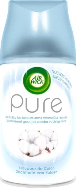 Air Wick Freshmatic Automatische Spray Luchtverfrisser - Pure Zachtheid Van Katoen Navulling - 3 Stuks - Voordeelverpakking -Schoonmaakproducten Winkel 484x1200 6