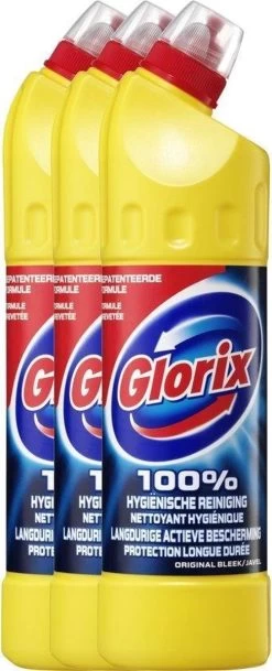 Glorix Original - 3 X 750 Ml - Bleek -Schoonmaakproducten Winkel 487x1200 2